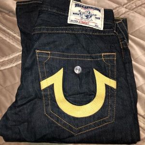 True religion jeans size 34